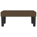 Vidaxl bankje 70x30x30 cm stof bruin