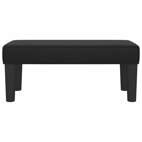 Vidaxl bankje 70x30x30 cm kunstleer zwart