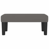Vidaxl bankje 70x30x30 cm kunstleer grijs