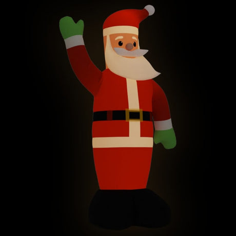 Vidaxl kerstman met led-verlichting opblaasbaar 370 cm