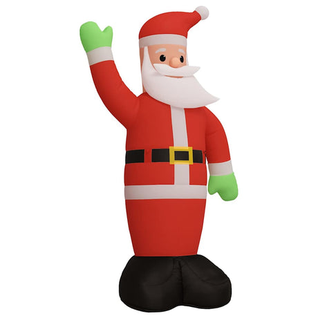 Vidaxl kerstman met led-verlichting opblaasbaar 370 cm