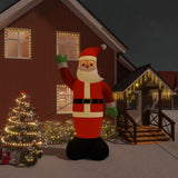 VidaXL Kerstman opblaasbaar met LED's 475 cm