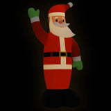 VidaXL Kerstman opblaasbaar met LED's 620 cm