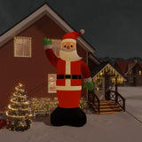 VidaXL Kerstman opblaasbaar met LED's 620 cm
