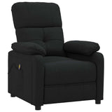 Vidaxl massagestoel stof zwart