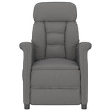 Vidaxl fauteuil donkergrijs 96,5 x 70,5 x 95 cm microvezel