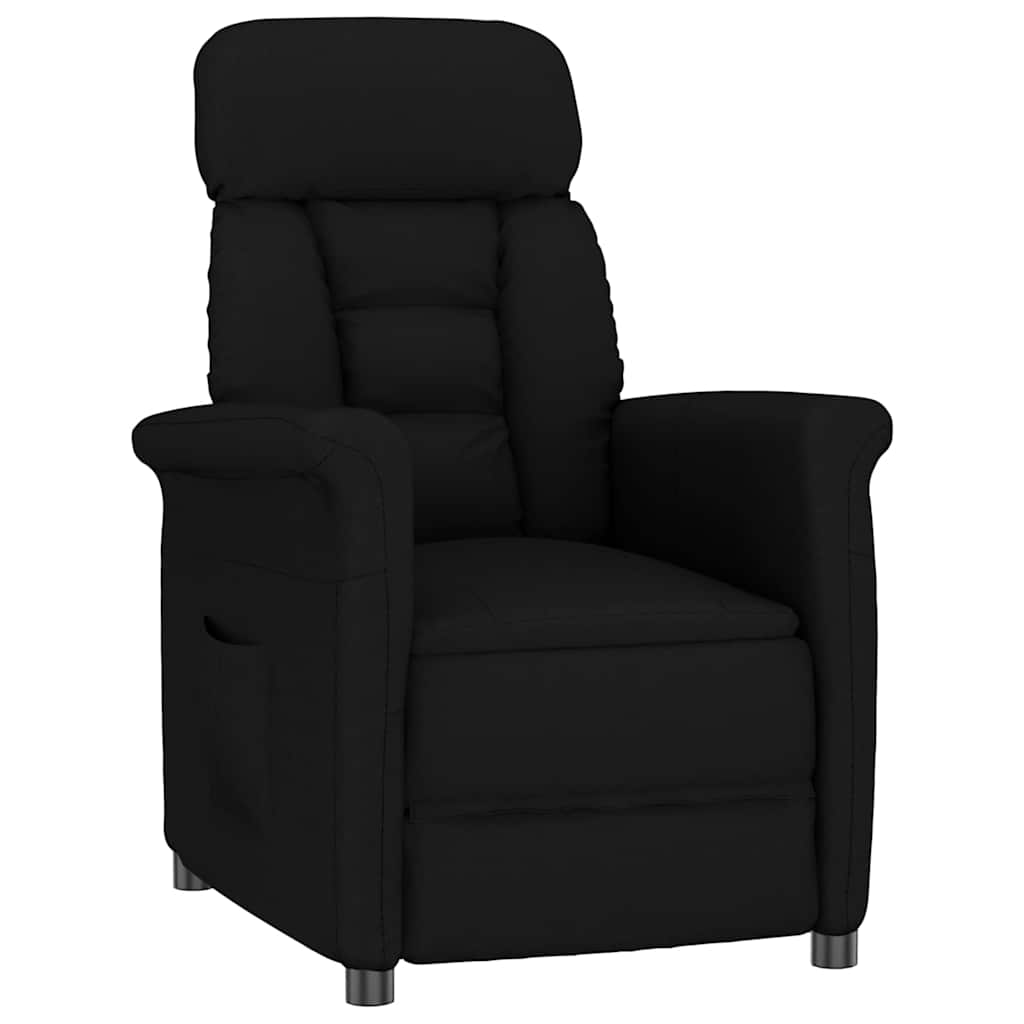 Vidaxl fauteuil zwart 96,5 x 70,5 x 95 cm microvezel