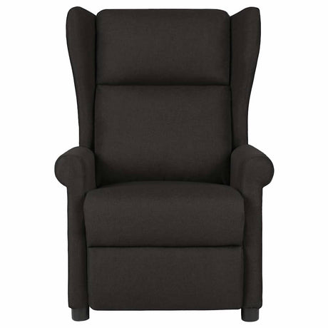 Vidaxl massagestoel stof zwart