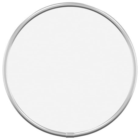 VidaXL Wandspiegel rond Ø20 cm zilverkleurig