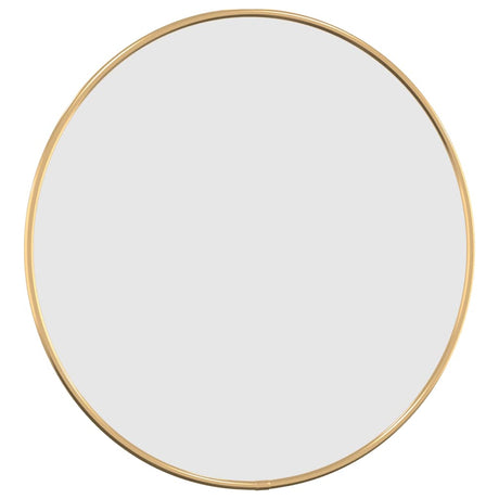 Vidaxl wandspiegel rond ø40 cm goudkleurig