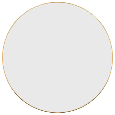 Vidaxl wandspiegel rond ø60 cm goudkleurig