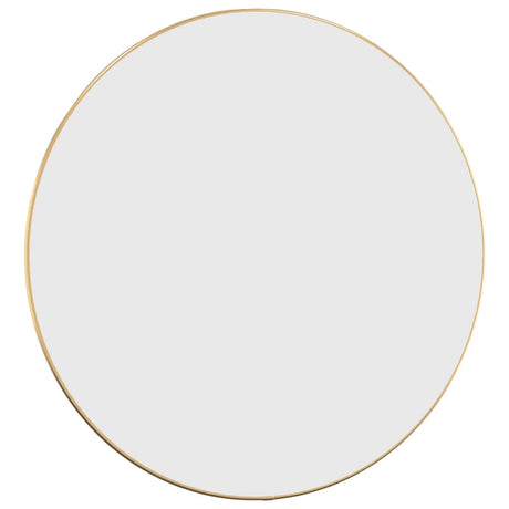 Vidaxl wandspiegel rond ø60 cm goudkleurig