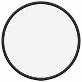 Vidaxl wandspiegel rond ø20 cm zwart