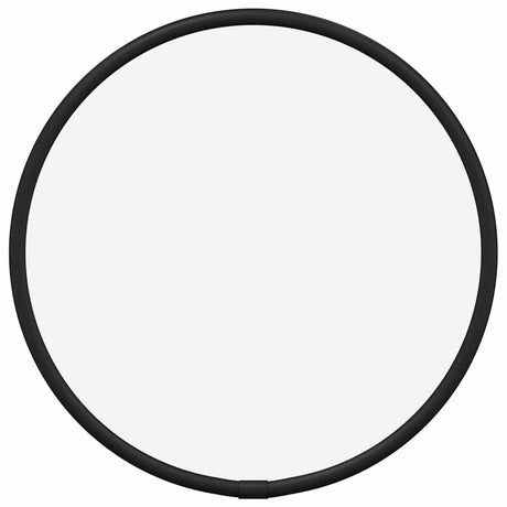 Vidaxl wandspiegel rond ø20 cm zwart