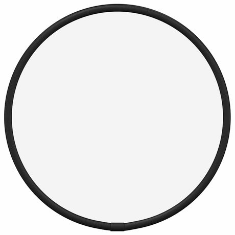 Vidaxl wandspiegel rond ø20 cm zwart