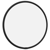 Vidaxl wandspiegel rond ø20 cm zwart
