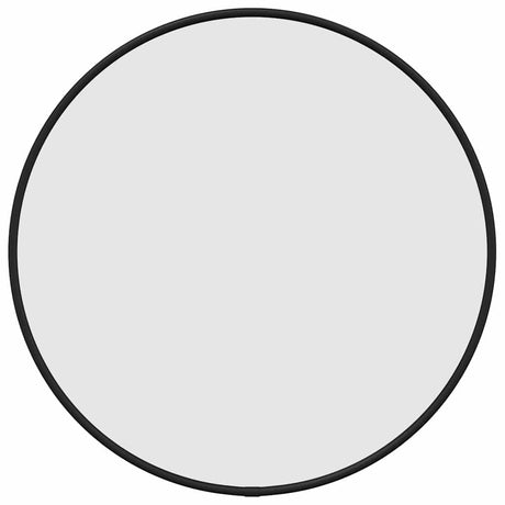 Vidaxl wandspiegel rond ø40 cm zwart
