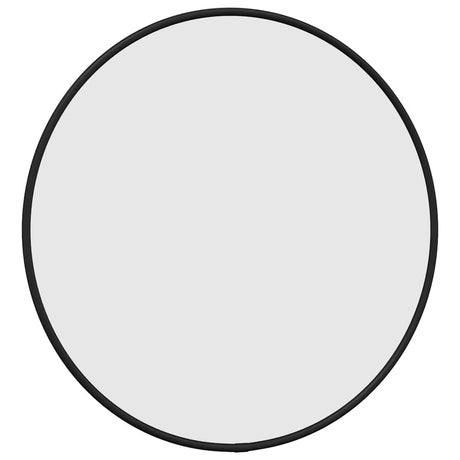 Vidaxl wandspiegel rond ø40 cm zwart