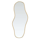 Vidaxl wandspiegel 100x45 cm goudkleurig