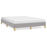 Vidaxl bedframe zonder matras stof lichtgrijs 160x200 cm