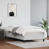 Vidaxl bedframe kunstleer wit 90x200 cm
