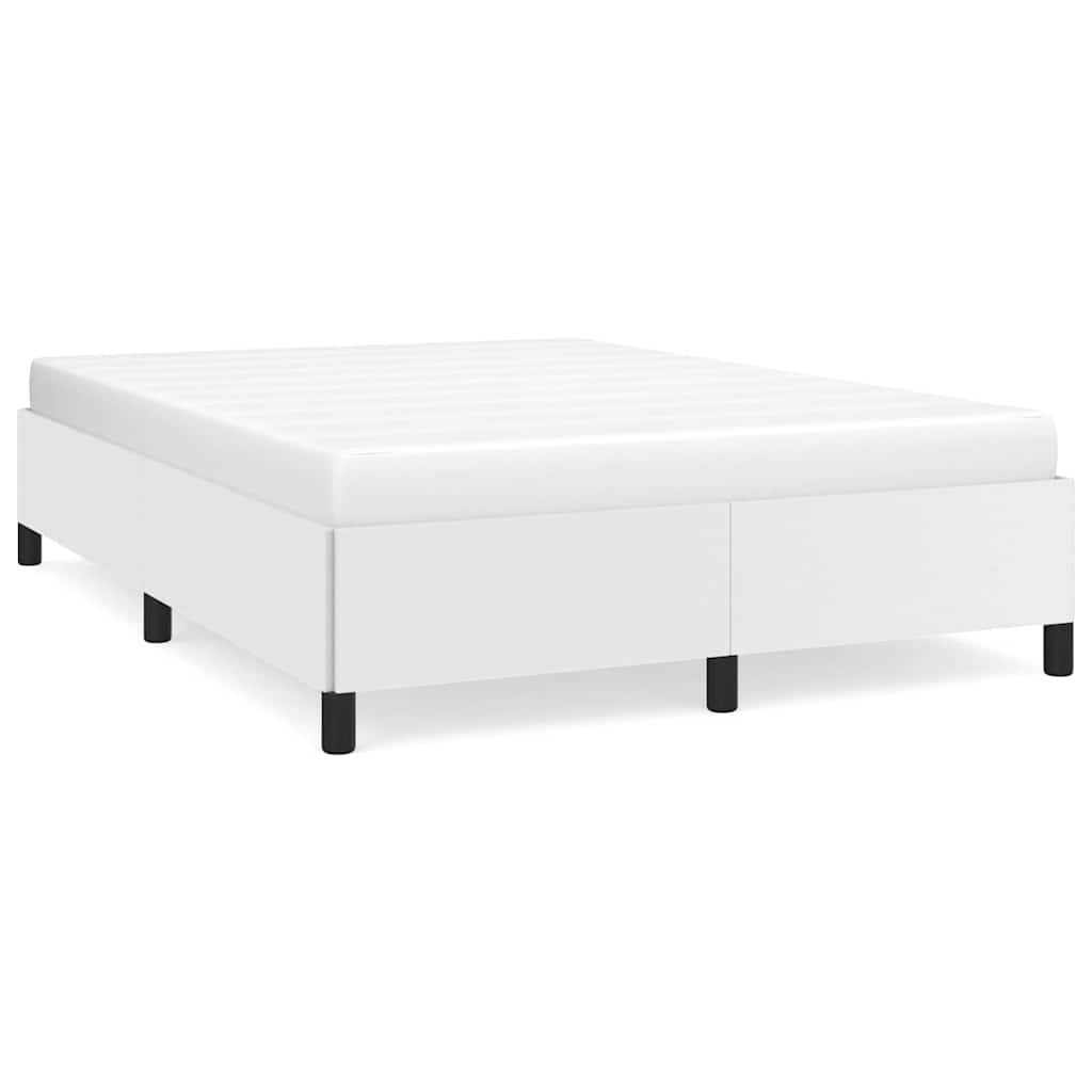 Vidaxl bedframe kunstleer wit 140x200 cm
