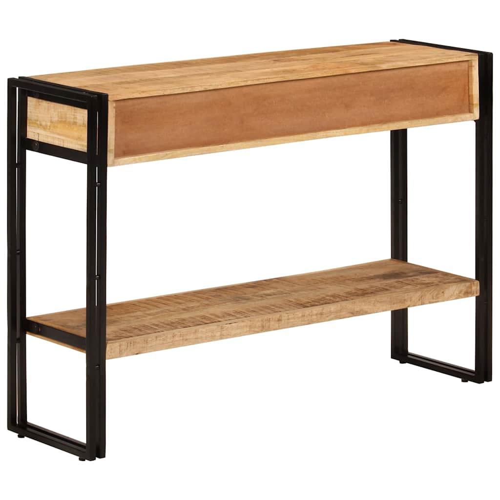 Vidaxl wandtafel 110x30x76 cm massief mangohout