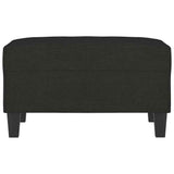 Vidaxl voetenbank 70x55x41 cm stof zwart