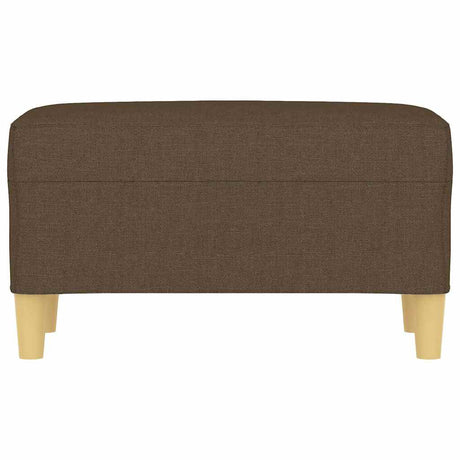 Vidaxl bankje 70x35x41 cm stof bruin
