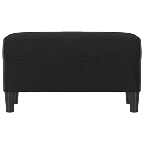 Vidaxl bankje 70x35x41 cm kunstleer zwart