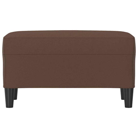 Vidaxl bankje 70x35x41 cm kunstleer bruin