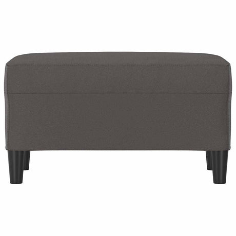 Vidaxl bankje 70x35x41 cm kunstleer grijs