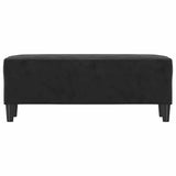Vidaxl bankje 100x35x41 cm fluweel zwart