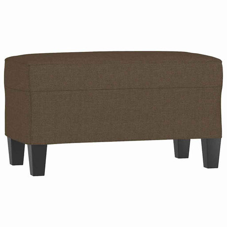 Vidaxl bankje 70x35x41 cm stof bruin
