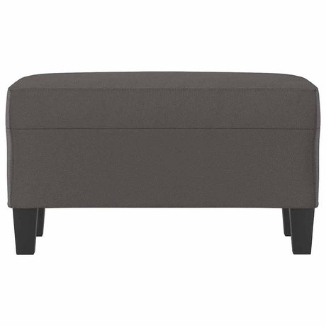 Vidaxl bankje 70x35x41 cm kunstleer grijs