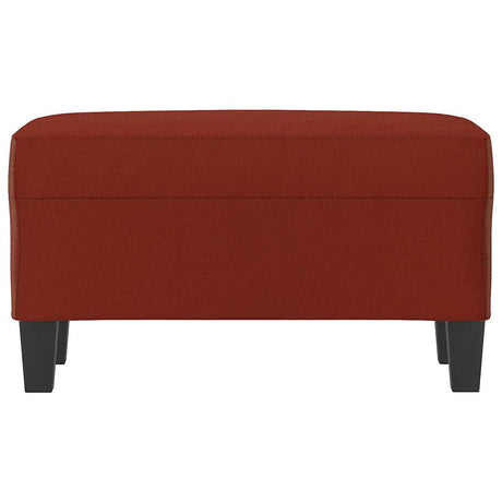Vidaxl bankje 70x35x41 cm kunstleer wijnrood
