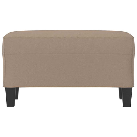 Vidaxl bankje 70x35x41 cm kunstleer cappuccinokleurig