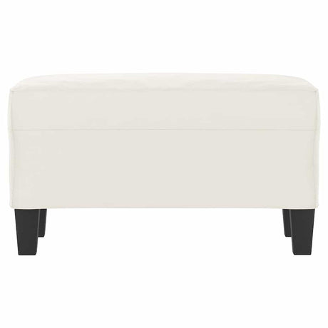 Vidaxl bankje 70x35x41 cm microvezelstof beige