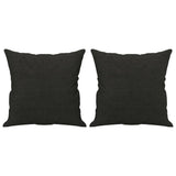 Vidaxl sierkussens 2 st 40x40 cm stof zwart