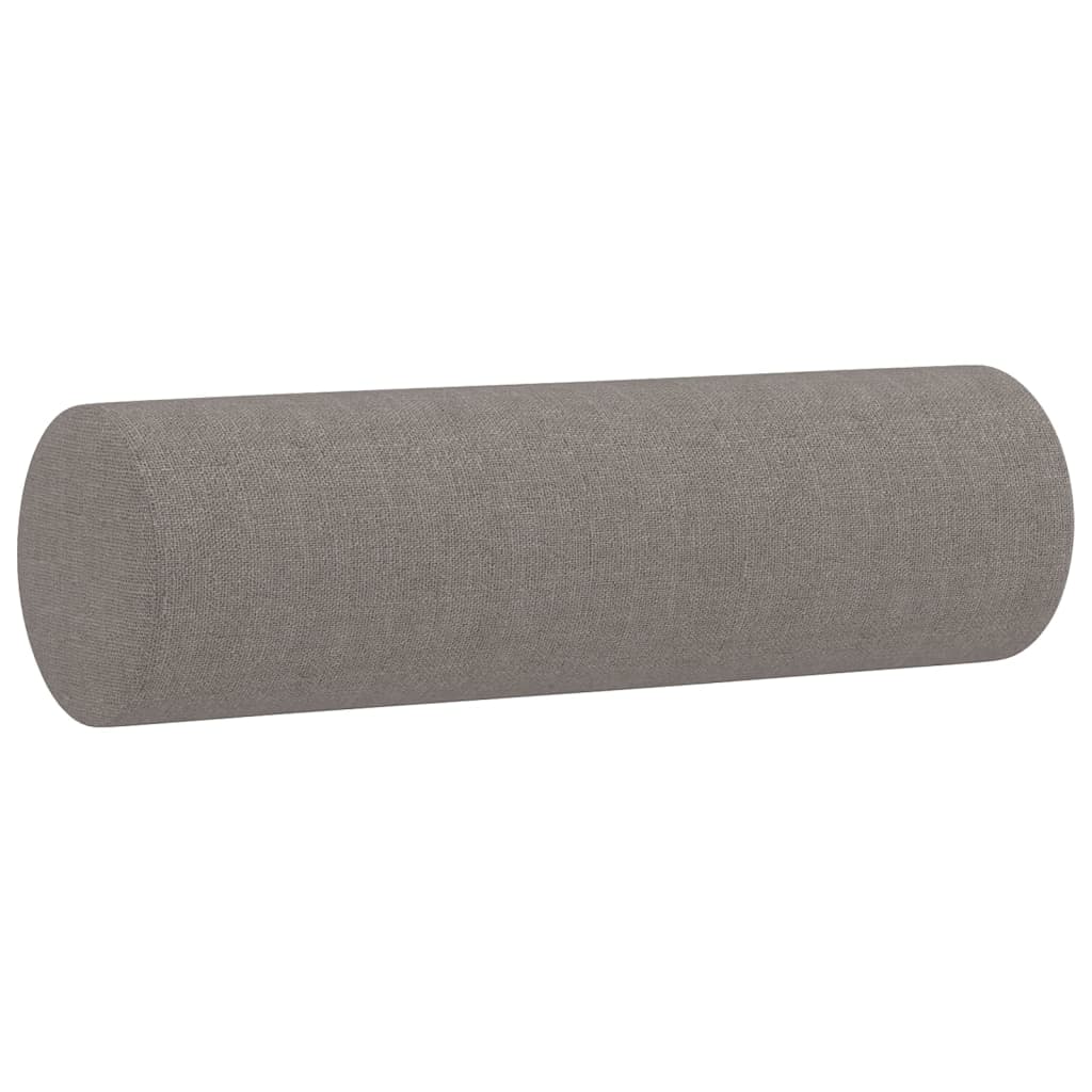 Vidaxl sierkussens 2 st 15x50 cm stof taupe