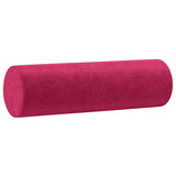 Vidaxl sierkussens 2 st 15x50 cm fluweel wijnrood