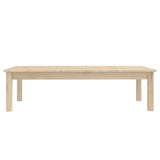 Vidaxl salontafel 110x50x30 cm massief grenenhout
