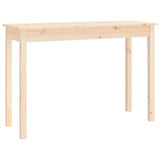 Vidaxl wandtafel 110x40x75 cm massief grenenhout