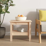 Vidaxl salontafel 45x45x40 cm massief grenenhout