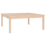 Vidaxl salontafel 100x100x40 cm massief grenenhout