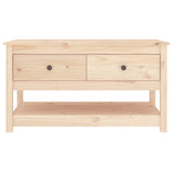 Vidaxl salontafel 102x49x55 cm massief grenenhout