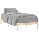 Vidaxl bedframe zonder matras massief grenenhout 100x190 cm twin