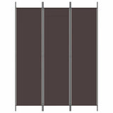 Vidaxl kamerscherm met 3 panelen 150x200 cm stof bruin