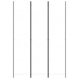 Vidaxl kamerscherm met 3 panelen 150x220 cm stof wit