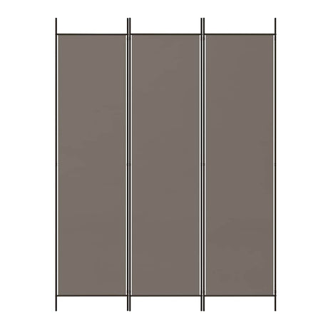 Vidaxl kamerscherm met 3 panelen 150x220 cm stof antracietkleurig